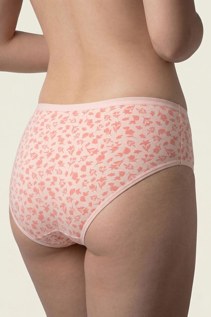 Zivame Medium Rise Full Coverage Hipster Panty (Pack of 3) - Multicolor — image 8